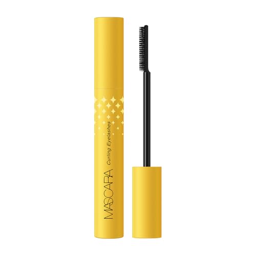 Mascara in Black with Comb Brush, No Clumping, Smudge-Proof, Volume and Length, Long-Lasting Hold, Separates Lashes for Definition, Waterproof Mascara