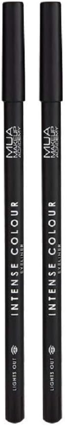 Image of MUA Intense Colour Eyeliner - Lighs Out (1.5 g) (Pack of 2)