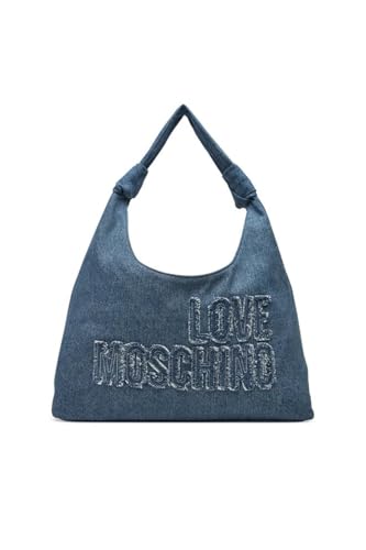 BORSA DENIM BLU SCURO Love Moschino BORSA DENIM BLU SCURO