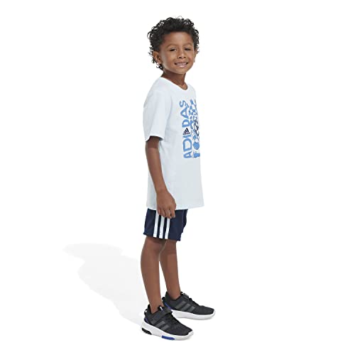 Image of adidas Baby Boy's Tee and Shorts Set (Infant)