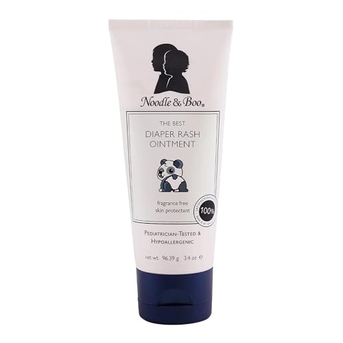 Image of Noodle & Boo The Best Diaper Rash Ointment, Multi Purpose Baby Skin Care Zinc Oxide Ointment For Diaper Rash Prevention, Treatment & Relief, Fragrance Free