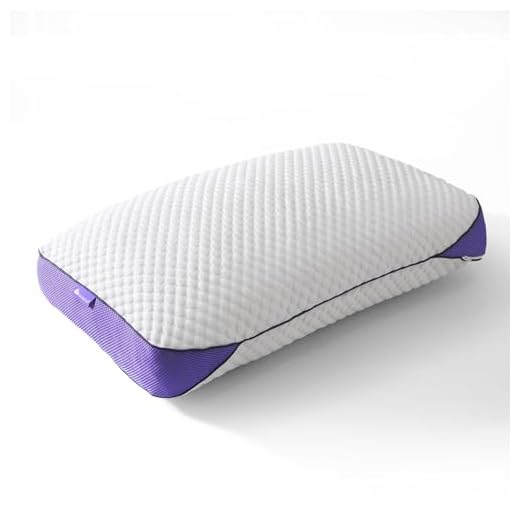 HOMELAB Adjustable Shredded Memory Foam Pillow Queen Size, Cooling Bed Pillow for Sleeping with Removable Cover, Medium Pillow for Side Stomach & Back Sleepers, 1 Pack 20"x28"