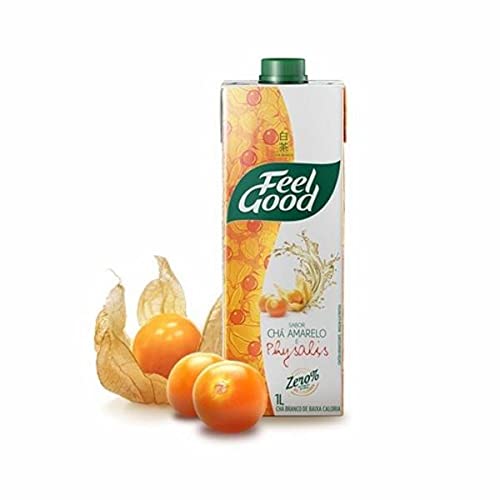 12x Chá Amarelo Physalis FEEL GOOD 1 Litro