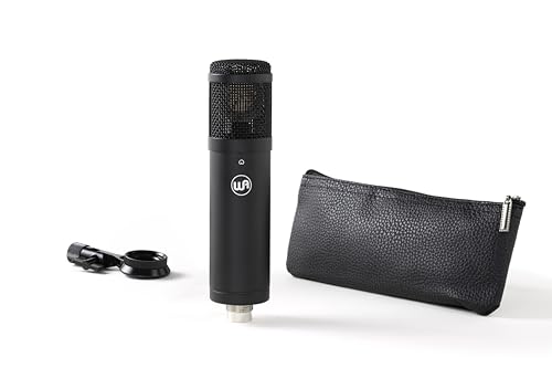 Image of Warm Audio WA-47jr SE Large-Diaphragm Cardioid Condenser Microphone, Vintage-Inspired, Rich Analog Studio Sound for Vocals & Instruments, Black (XLR)