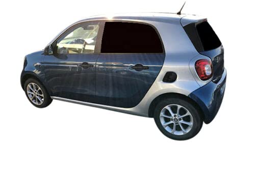 Preisvergleich Produktbild Solarplexius Auto-Sonnenschutz Scheiben-Tönung passgenau für Smart W453 Forfour 2014-20 Keine Folie Komplettsatz