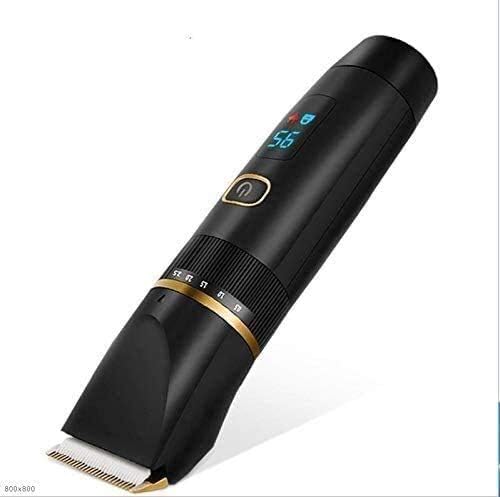 Miniatura 6 de Cortadora de pelo profesional fácil de usar, ultra silenciosa, monitor LCD de carga rápida, cortadora de pelo profesional lavable para hombres,