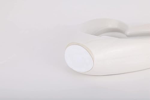 Miniatura 3 de WUBIANJIE Estatuas y esculturas abstractas de cerámica, decoración moderna del hogar, estatuas de cerámica de arte moderno para sala de estar, mesa