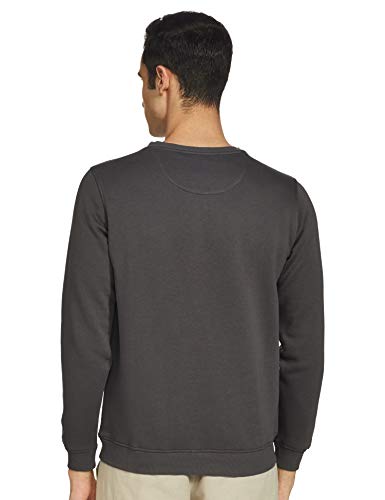 Image of Van Heusen Men Round Neck Cotton Sweatshirt