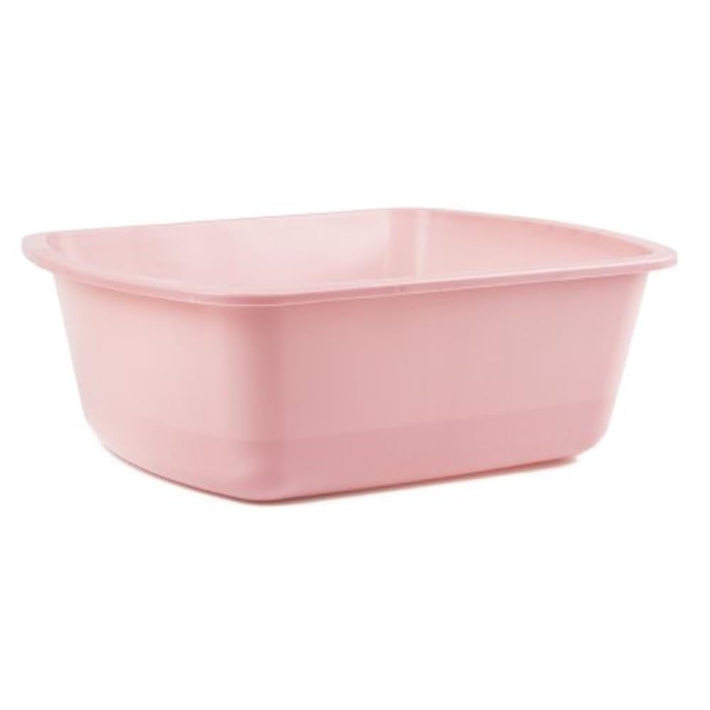 Medegen Wash Basin 6 Quart Rectangle Each, Dusty Rose