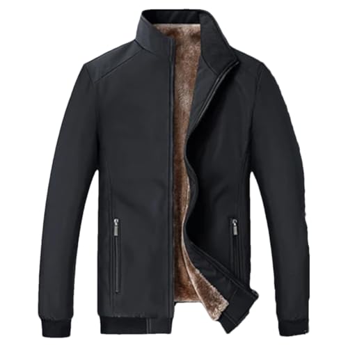 Amazon.com: Men Winter Business Jacket Warm Fleece Lined Jackets