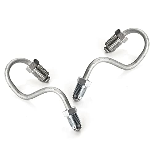 LST 2x Bremsleitung Rohr am Bremsssattel hinten A3