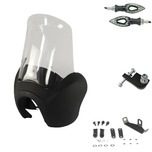 Cache latéral phare et carénage moto avant FXDXT protection vent