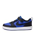 Nike Little Kid's Court Borough Low Recraft Lifestyle Shoes, Game Royal/Black-White, 3Y