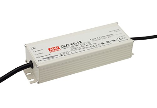 MW Mean Well CLG-60-12 12V 5A 60W Single Output LED Power Supply with PFC