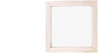 Wooden Paper Making Mould Frame, Papermaking Screen Kit for DIY Paper Craft and Dried Flower Handcraft, 6 Size Paper Makin...