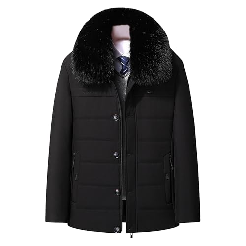 Parka d'hiver homme chaude matelassée et épaisse pour une protection totale