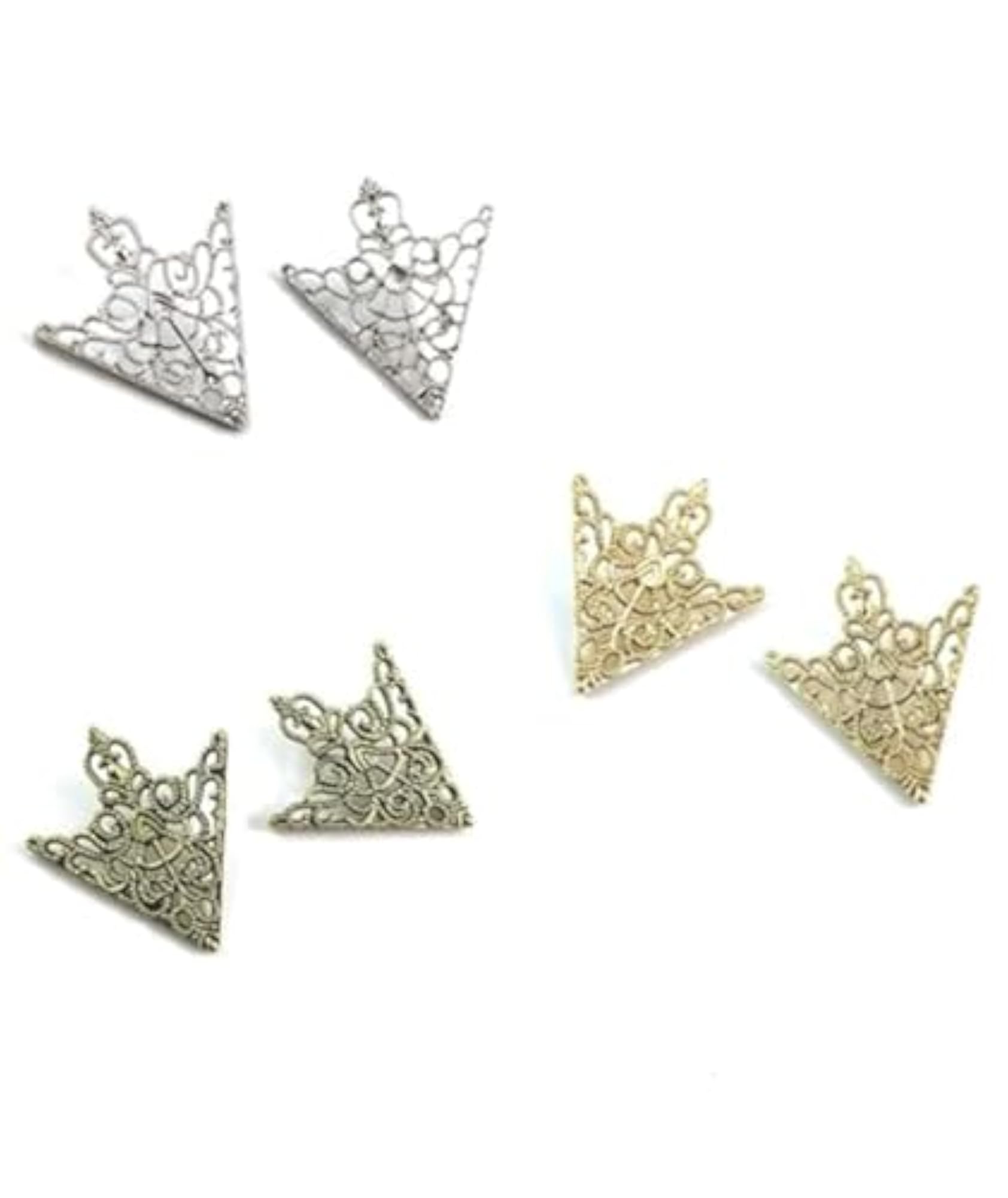 6pcs Men's Collar Pin & Tie Pin Accessories Set, Formal Brooches