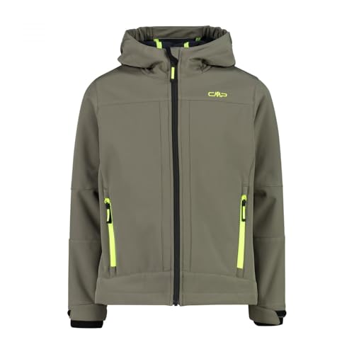 Veste à capuche CMP pour enfant olive - Blouson de mi-saison confortable