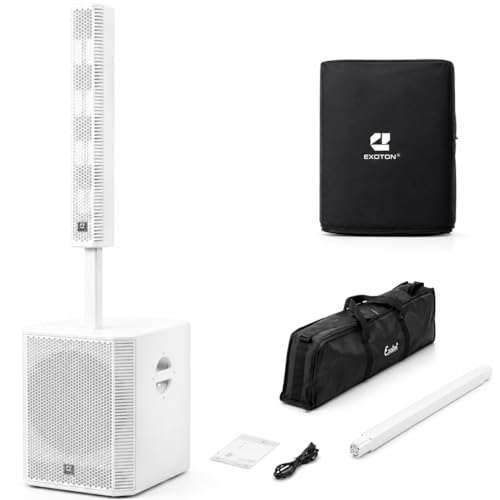 EXOTON 2200W Line Array PA Speaker System