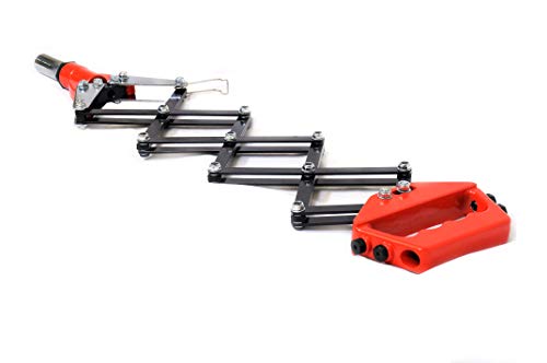 Image of Jon Bhandari Tools 32 inch Folding Riveting Gun | Heavy-Duty Riveter with Interchangeable Tips & Spanner | Rivet Sizes 3.2mm, 4mm, 4.8mm, 6.4mm | Ergonomic Non-Slip Handle for Industrial & DIY Use