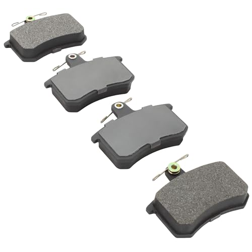 QUALITY-BUILT Rear Ceramic Brake Pads, QB 1000-0228C, Compatible with 1980-2001 Alfa Romeo/Audi (100, 100 Quattro, 164, 200, 200 Quattro, 4000, 4000 Quattro, 5000, 5000 Quattro, 80, 80 Quattro, 90) by Quality-Built - Image 2