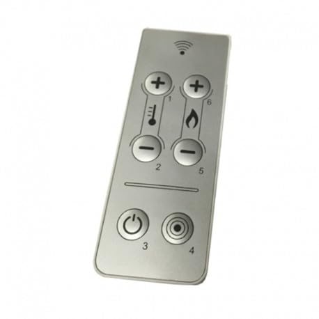 Télécommande infrarouge 6 boutons pour cartes de poêles à granulés MICRONOVA 8 m (Réf.Int....