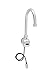 Fisher 73750 Navigator Electronic Sensor Faucets, Wall Mount, Low Lead Brass with Chrome Plating