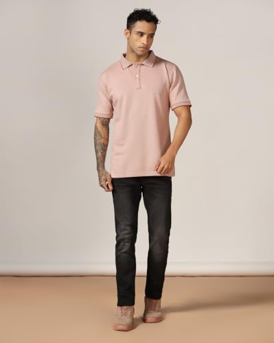 Image of Leriya Fashion T Shirt for Men || Men T-Shirt || Men Polo T-Shirt || Men Plain T-Shirt || V-Neck Collar Tshirt