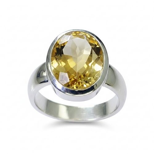 Bague citrine réglable en argent : en finir avec les erreurs de taille de doigt