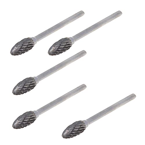 Fresas rotativas Auniwaig 0.24 pulg 5 pcs miniatura 1