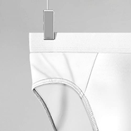 Men's Sexy Ice Silk U Convex Boxer Briefs Low-Waist Breathable Underwear Light Comfortable Underpants2