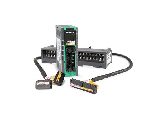 Image of Compact PLC, Kit, 16 Digital Inputs /Outputs, Built-in PID Control, High-Speed Counter, 24VDC, Maple Systems, PLC-ES1616P-KIT