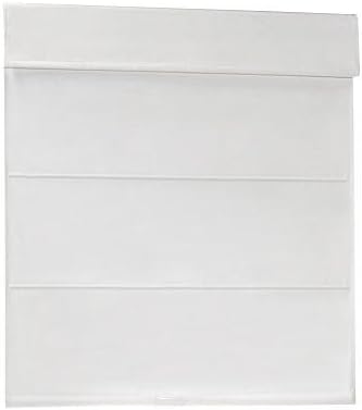 Sweet Dreams Cordless Roller Roman Shade 23x64" - White
