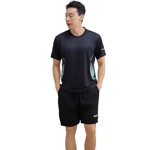 [Running sheep] X|[cEFA ㉺Zbg Y ĕ  TVc + n[tpc g[jO ZbgAbv  W[W ㉺ Zbg ⊴ UVJbg TZ2405blk-gn-3XL