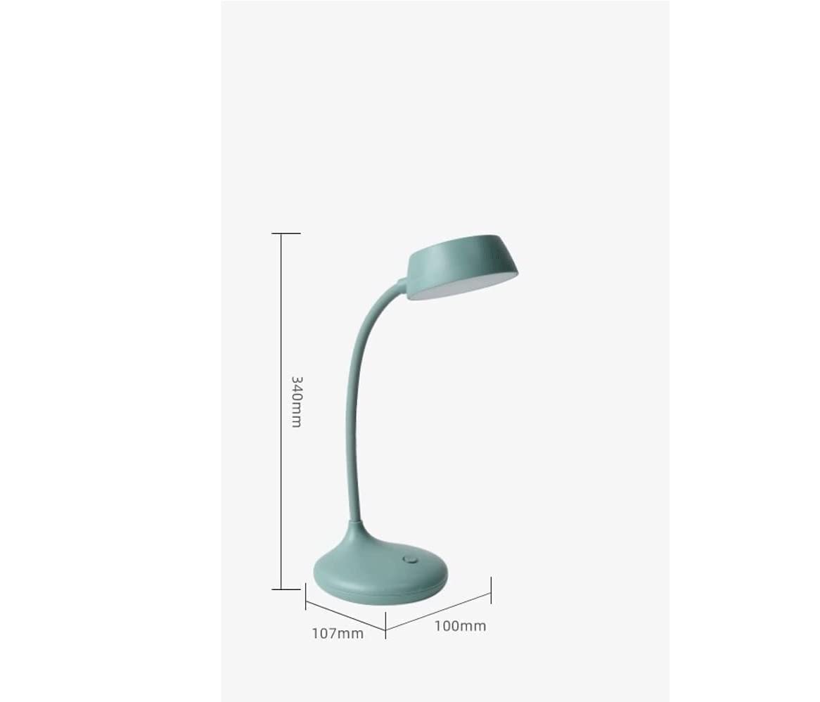Lampe Bureau Lampe de Bureau Lampe de Lecture Lampe De Bureau Nordique Chambre Bureau Protection Des Yeux USB Lampes De Bureau Rechargeables 3 Boutons Gradation Pour Dortoir Bureau Apprentissage Lampe