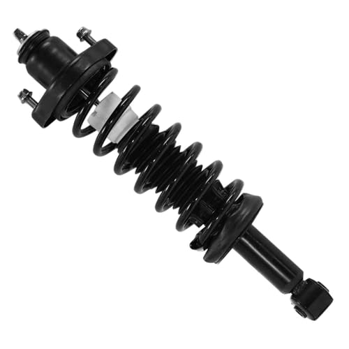 Image of Detroit Axle - 4pc Suspension Kit for 2008-2011 Mitsubishi Lancer, 2 Struts with Coil Spring 4 Front Rear Sway Bar Links 2009 2010 Replacement