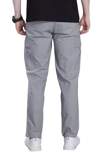 Image of DIVISIVE Men's Loose Fit Linen Blend Cotton Cargo Pants