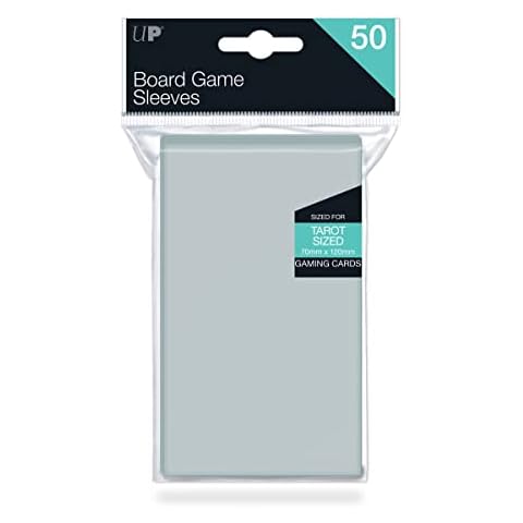 Ultra Pro 84441 Tarot Card Board Game Sleeves 70mm x 120mm-(50 Count), Cream Cover