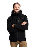 RevolutionRace Sherpa Hoodie für Herren, Outdoor Fleecejacken perfekt für Wanderungen und Outdoor-Abenteuer, Caviar, XS