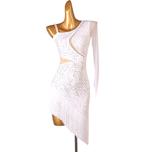 kzytamz Lateinisches Tanzkleid Damen Fransen...