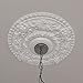 EKENA MILLWORK CM18RO Rose Ceiling Medallion, 18