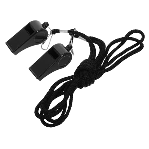 2 Pitos de Emergencia con Cordón de Seguridad y Superloud ABS miniatura 1