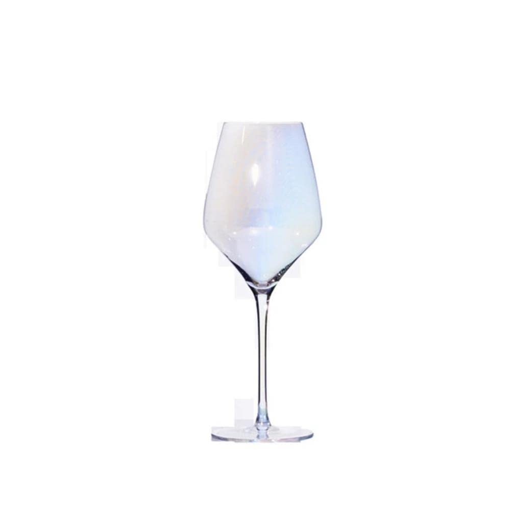 Verre à champagne irisé en cristal plaqué pour une brillance haut de gamme unique