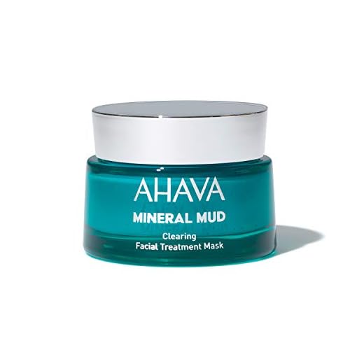 AHAVA Dead Sea Mineral Mud Clearing Facial Treatment Mask, 1.7 Fl Oz