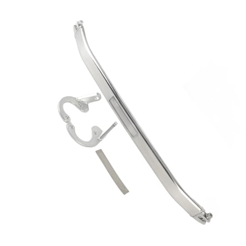 Qiilu Barra superior delantera del puntal, Barra de lazo de refuerzo de torre puntal(Plata)