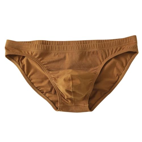 Solid Briefs for Men Breathable Stretch Comfort Daily Wear Underpants Low Rise Brief Comfortable Fit Underwear 2025