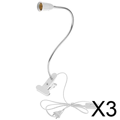 MERISHOPP 3xE27 Flexiable Light Holder Socket Simple Switch Design Clip Lamp EU Plug|Home & Garden|Lamps, Lighting & Ceiling Fans|Lamps-image-40