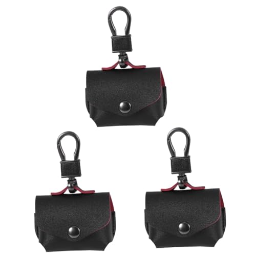 jojofuny Protecteur D'écouteur 3 Pièces Coque de Protection des écouteurs brassards en Cuir Casque Protecteur Compatible pour étui pour écouteurs en Cuir...