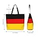 German flag Print Shoulder Bag â€“ Large Tote Bags for Women, Shopping & Travel, Lightweight, Beach Cosmetic Bag