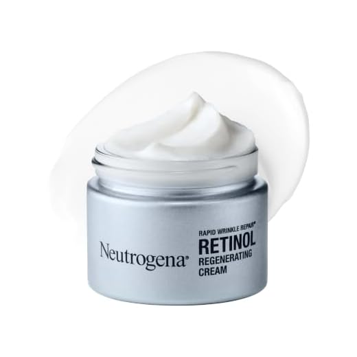 Neutrogena Rapid Wrinkle Repair Retinol Face Moisturizer, Daily Anti-Aging Face Cream with Retinol & Hyaluronic Acid to Fight Fine Lines, Wrinkles, & Dark Spots, 1.7 oz
